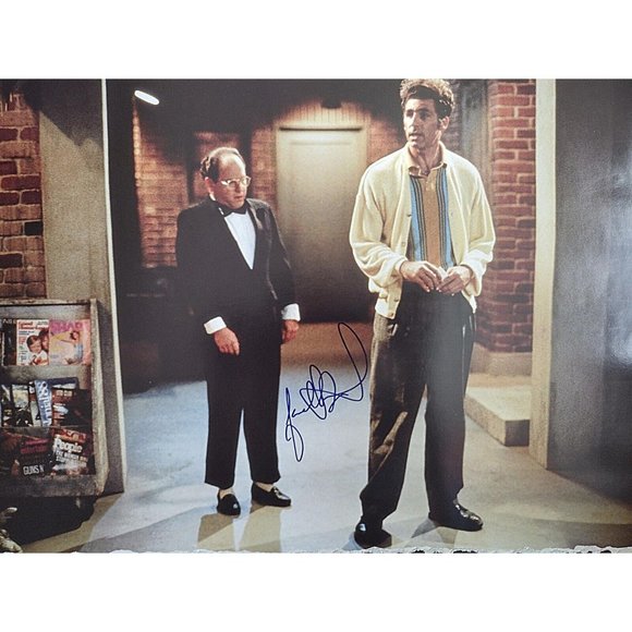 Jason Alexander Signed Seinfeld Ep 47 The Opera 22x28 Poster JSA Proof Autograph - Picture 3 of 11